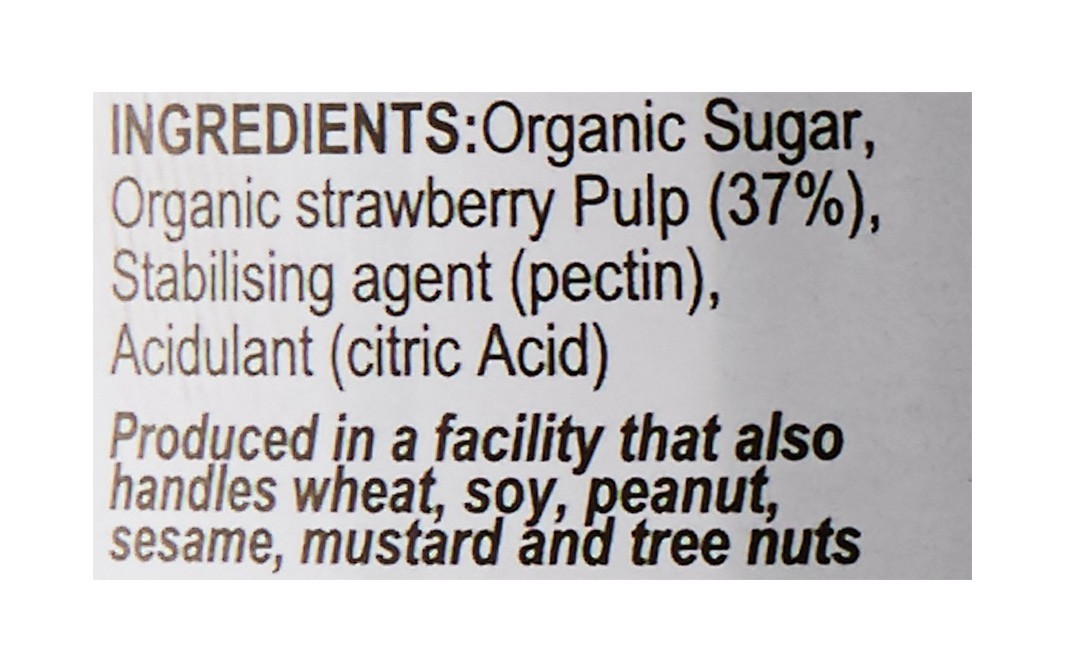 24 Mantra Organic Strawberry Jam    Glass Jar  350 grams